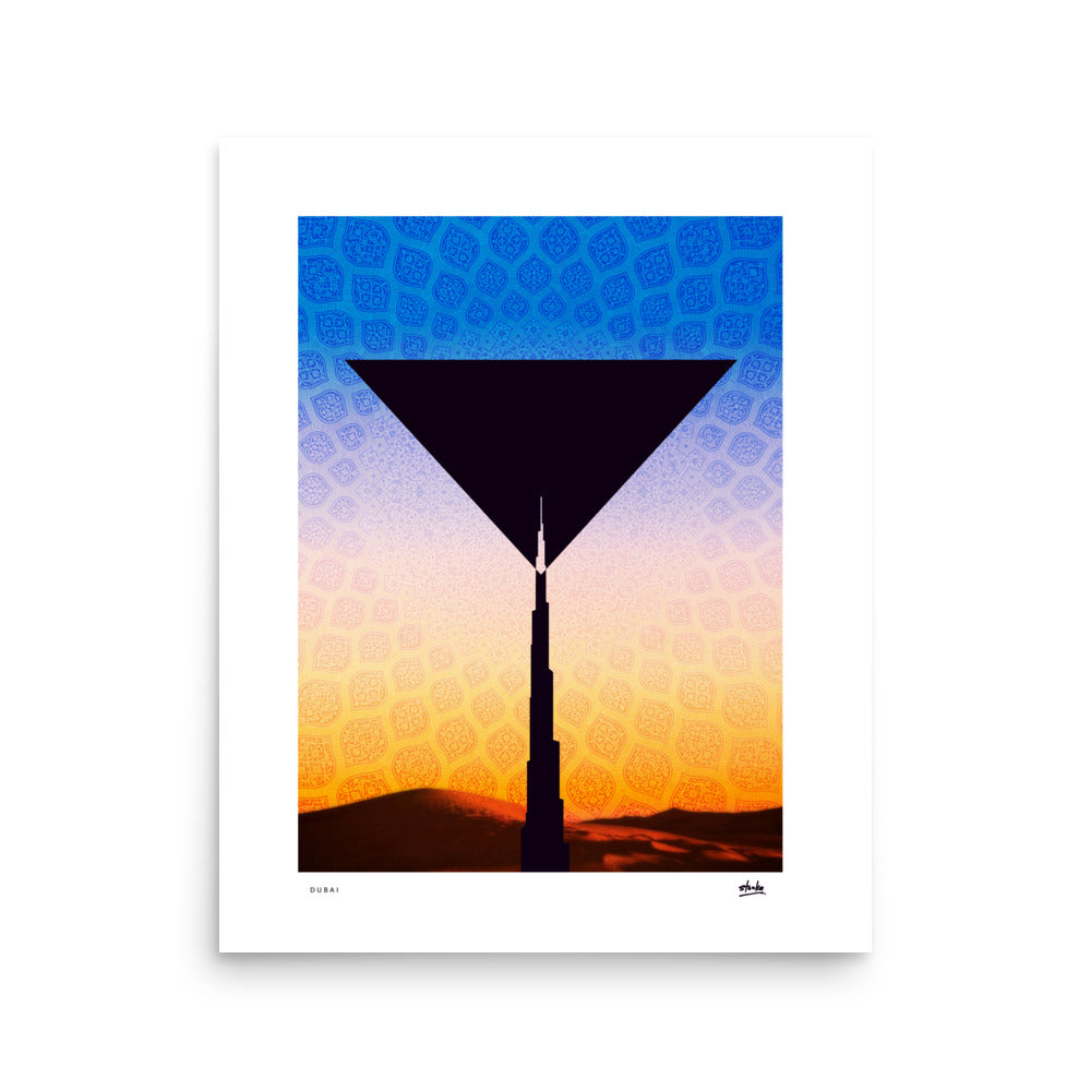 Dubai Martini - Print