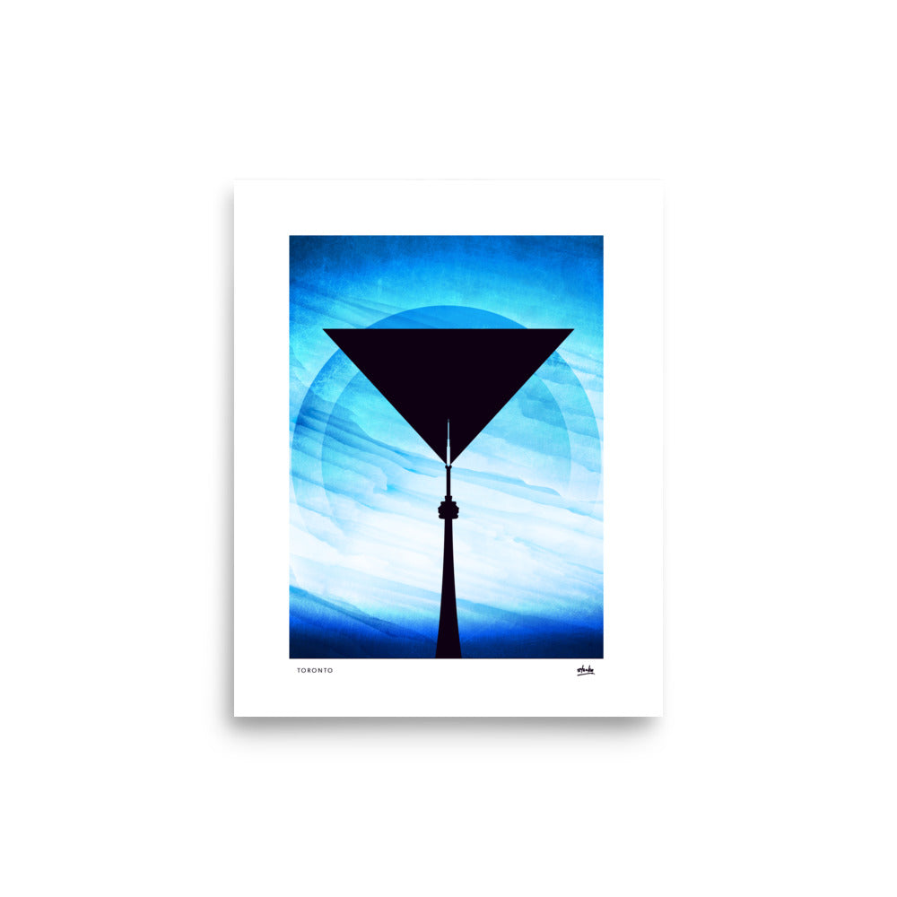 Toronto Martini - Print