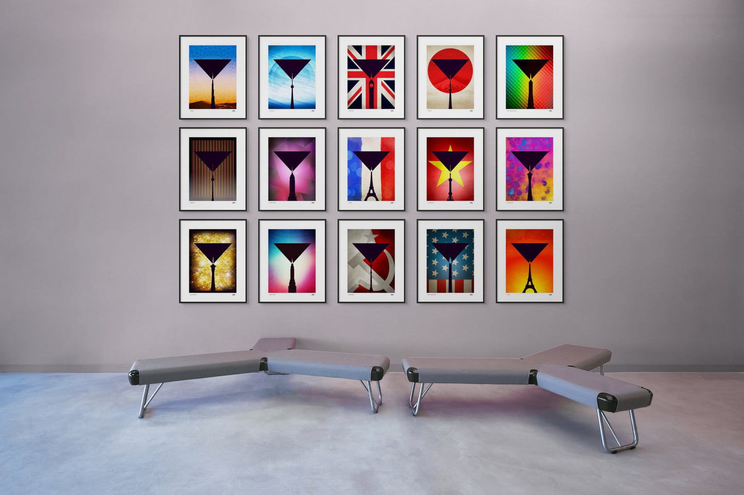 Las-Vegas Martini - 8X10 Print