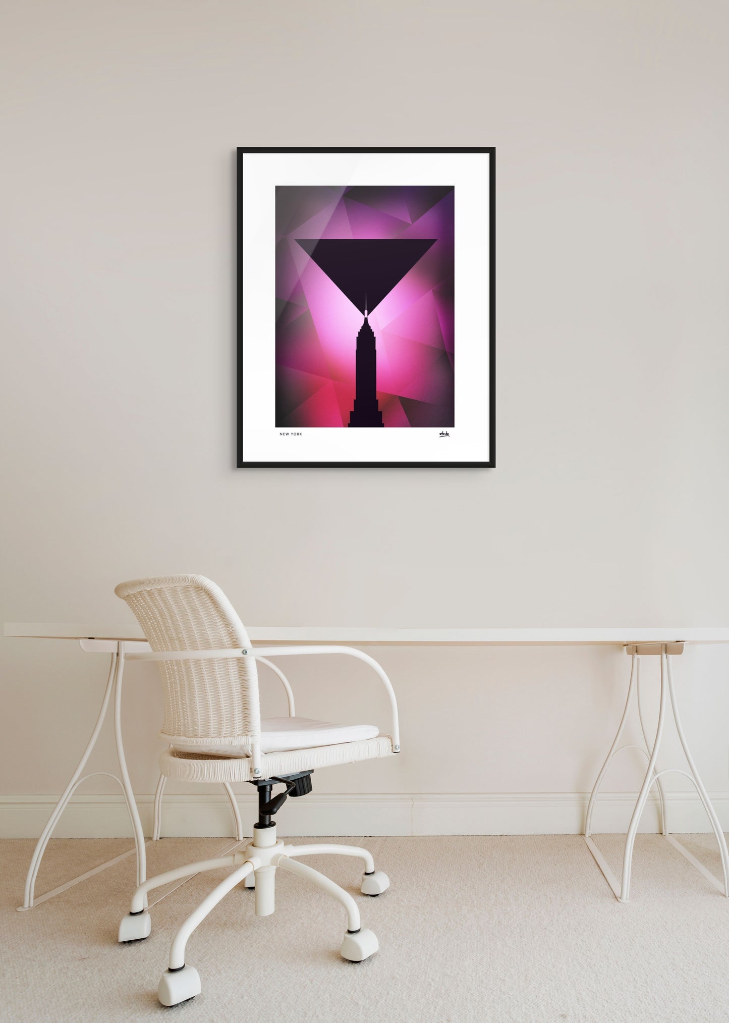 NYC Empire Martini - Print