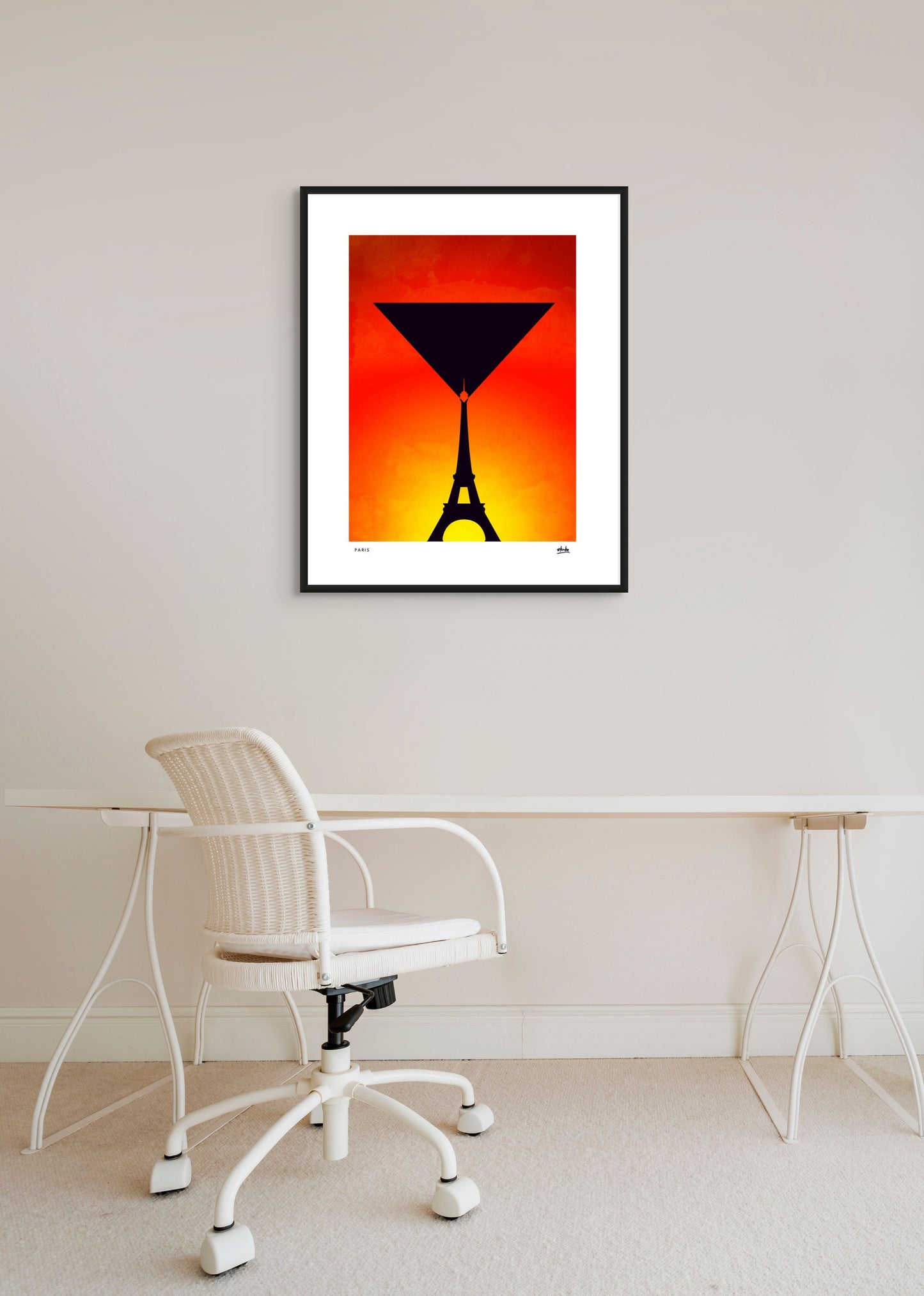 Paris Sunrise Martini - Print