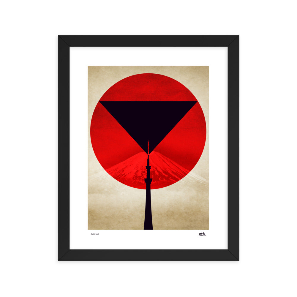 Tokyo Martini - Framed Print