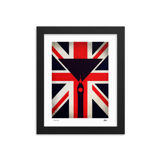 London Martini - Framed