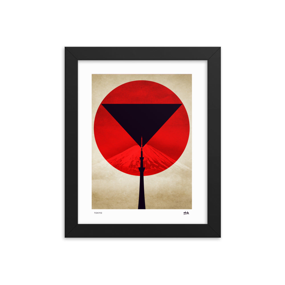 Tokyo Martini - Framed Print