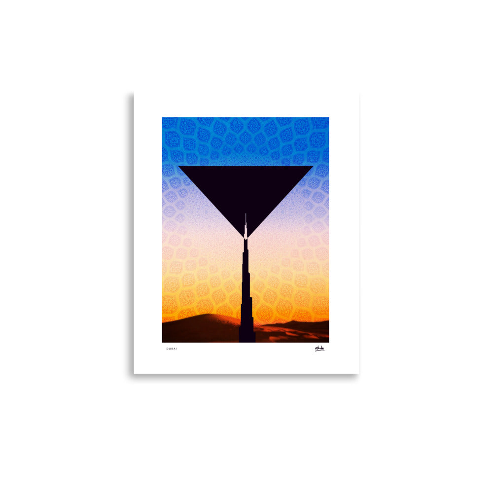 Dubai Martini - Print