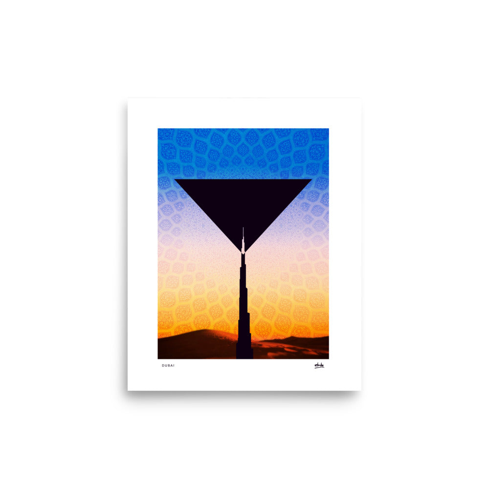 Dubai Martini - Print